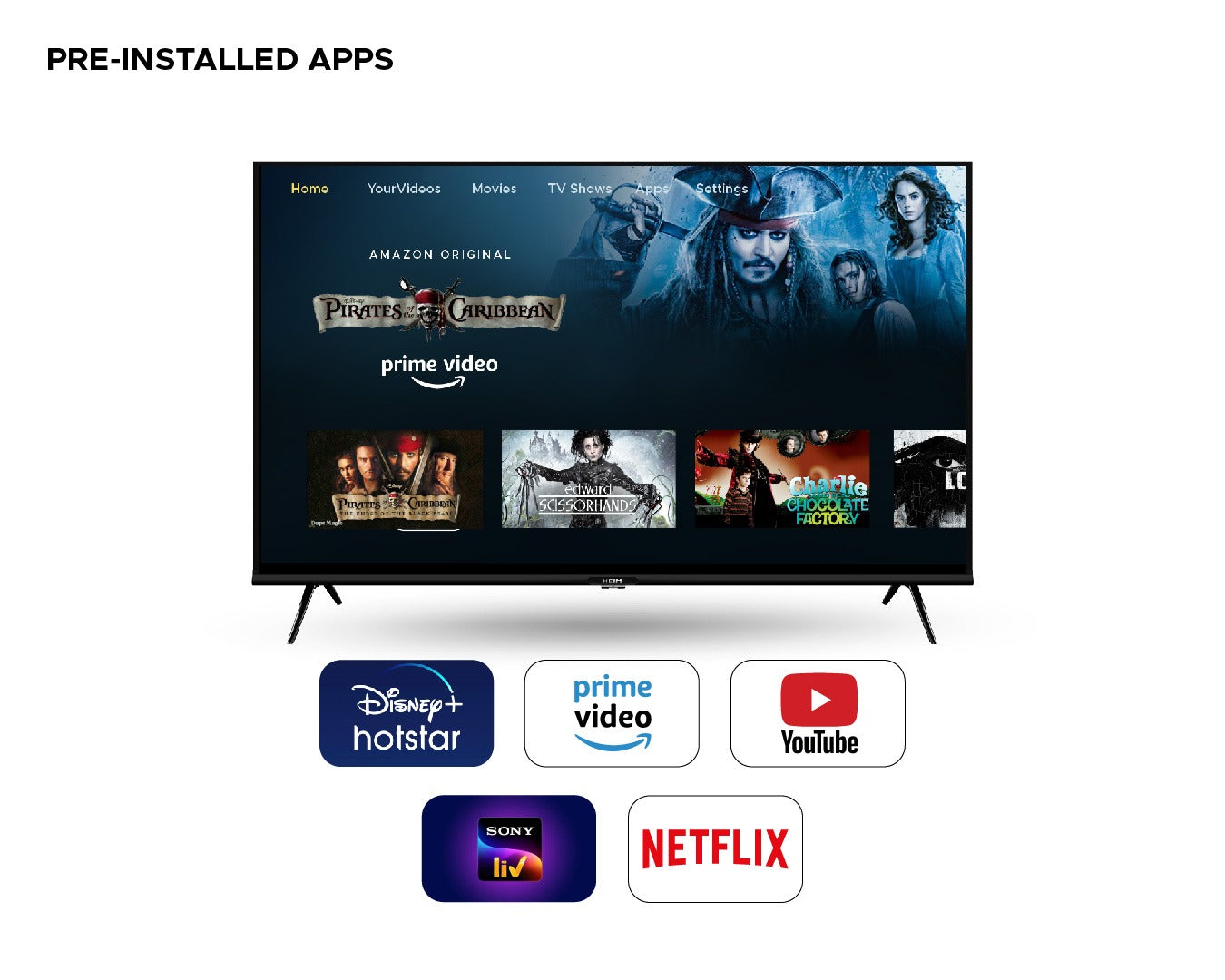 HM 32 QLGAVE (32" GOOGLE QLED)