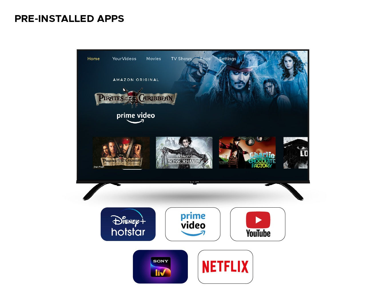 HM 55 UHGAVE (55" GOOGLE UHD)